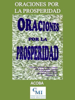 cover image of Oraciones por la prosperidad